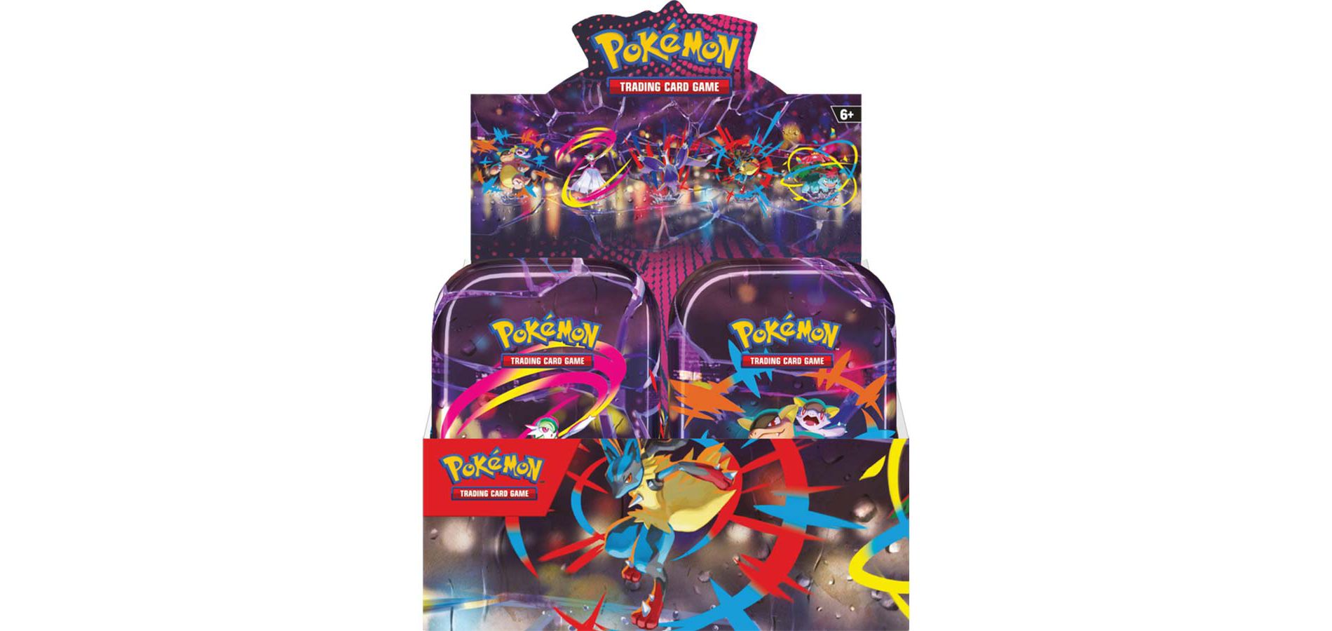 Pokemon TCG: Mega Evolutions Mega Heroes Mini Tin Display (10 Tins)