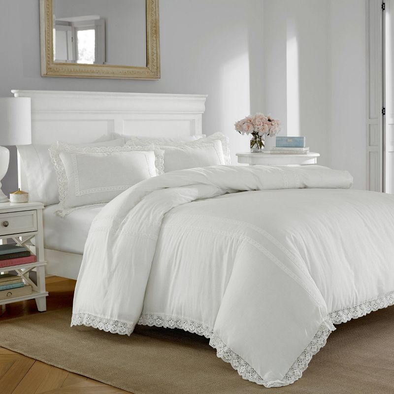 Annabella Comforter Set White - Laura Ashley, 6 of 8