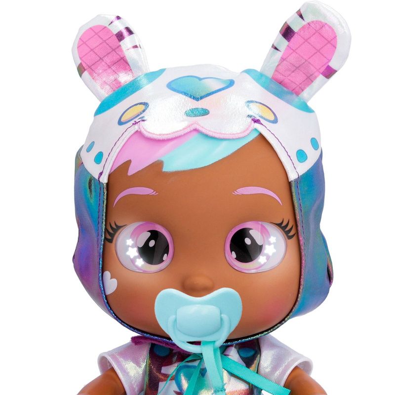 Cry Babies Stars Lilly 12&#34; Baby Doll with Light Up Eyes, 3 of 8