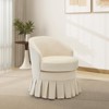 Upholstered Dining Chair,Mid Century Modern Armchair,Vanity Stool,Comfy Single Sofa for Bedroom,Living Room,Dining Room - 3 of 4