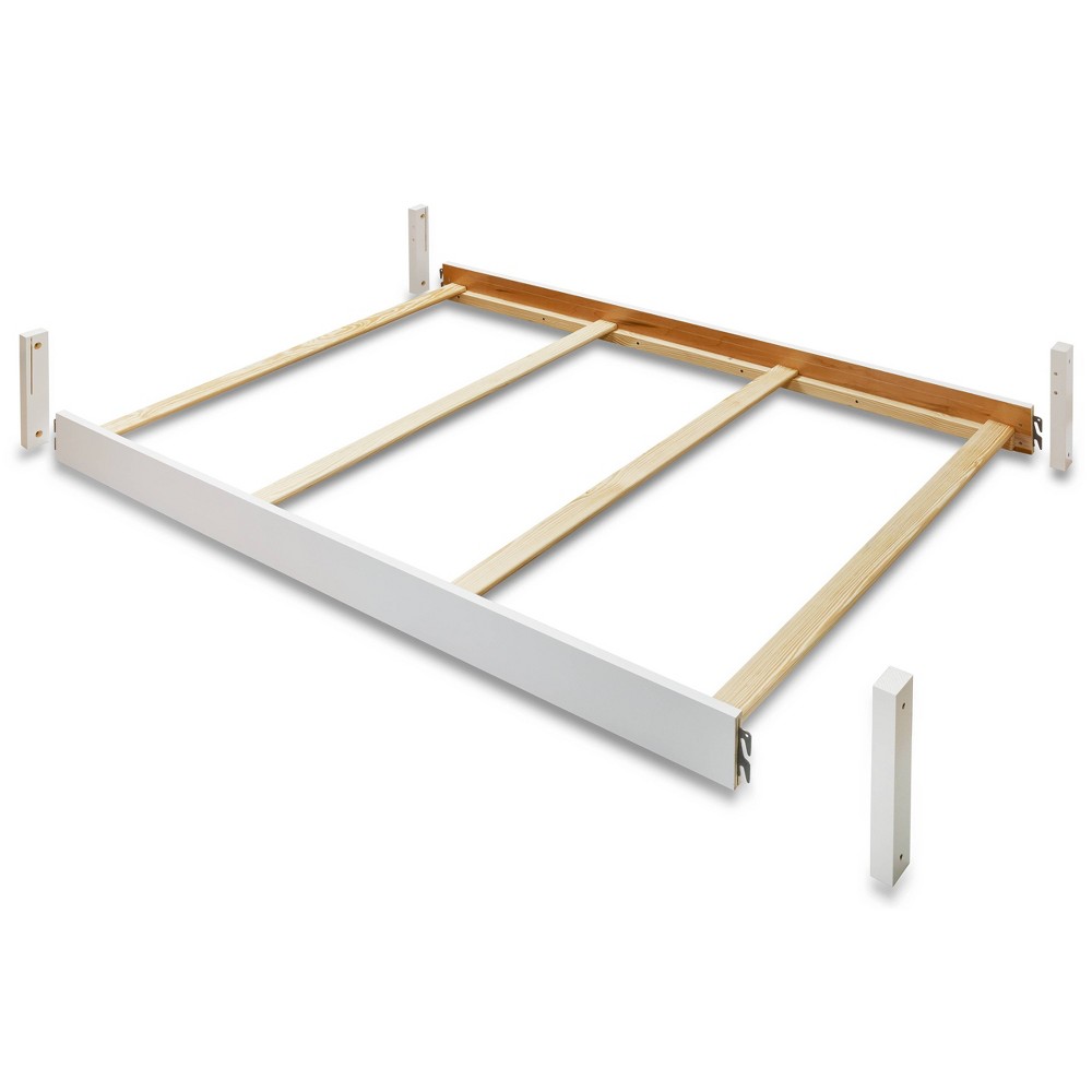 Photos - Bed Frame Sorelle 224 Full Size Crib Conversion Rail White