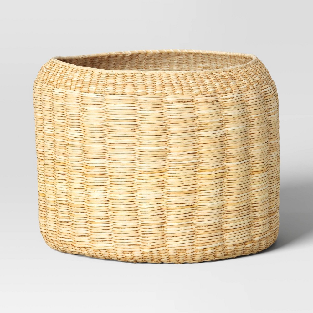 Large Ribbed Woven Hive Basket - Threshold™