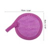 Unique Bargains Soft Flannel Pads Reusable Makeup Remover Eco Pads Facial Make Up Cleansing Removal for Most Skin Types 3 Pcs - 4 of 4