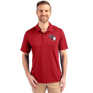 Cleveland Guardians Cutter & Buck Prospect Eco Textured Stretch Recycled Mens Big & Tall Polo - 1 of 1