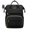 Laptop Backpack,15 Inch Professional Womens Purse Computer Bag Nurse Teacher Backpack,Waterproof College Work Bags - 2 of 4