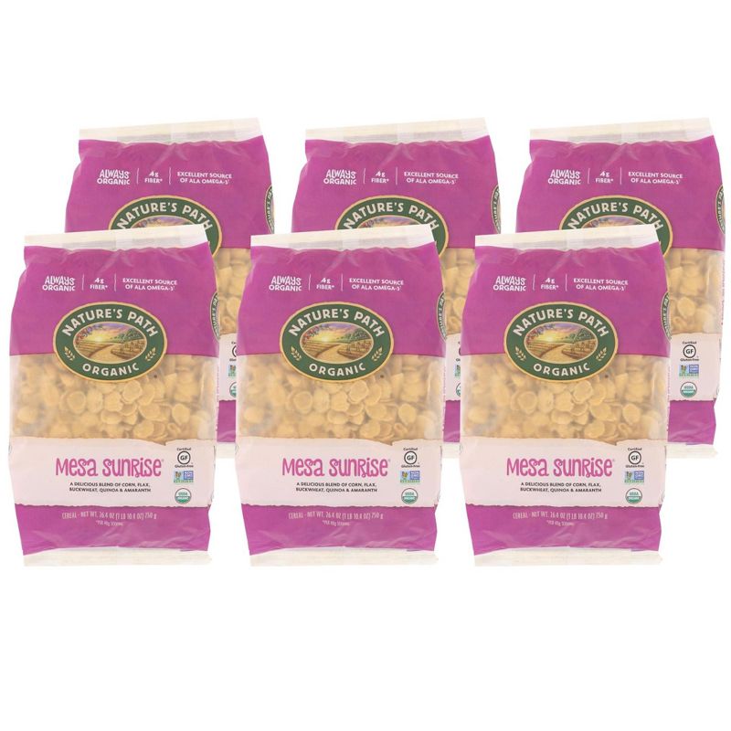 Nature's Path Organic Mesa Sunrise Flakes Cereal - Case of 6/26.4 oz, 1 of 8