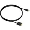 Sanoxy HDMI to DVI-D 24+1 Pin Monitor Display Adapter Cable Male/Male HD HDTV 5 FT - 3 of 3