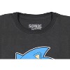 Seven Times Six Sonic The Hedgehog Big Boys' #GameOn Challenge Sonic Character T-Shirt Grey - 3 of 4