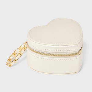 Heart Travel Jewelry Organizer - A New Day™ - 1 of 2