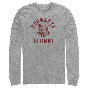 Men's Harry Potter Hogwarts Alumni Long Sleeve Shirt - 1 of 4