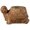 Classic Home and Garden Cement Buddies Indoor/Outdoor Planter with Drainage Hole, Turtle - 3 of 4