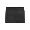 JAM Paper A9 Invitation Envelopes 5.75 x 8.75 Black Linen 900906807 - 2 of 4
