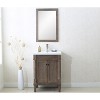 HomeStock 24" Weathered Sink Vanity without Faucet - 2 of 4