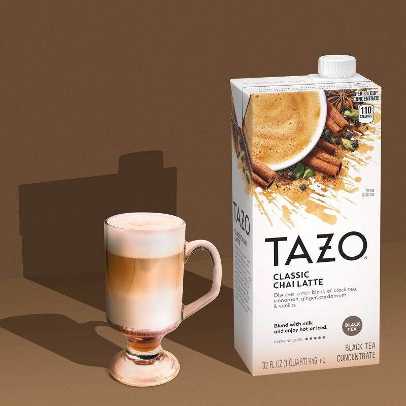 Tazo Classic Latte Chai Black Tea - 32oz, 5 of 16