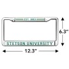 Stetson University Full Size Standard License Plate Metal Frame - 4 of 4