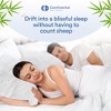 Continental Bedding Waterproof and Feather Proof Luxury Zippered Bamboo Viscose Pillow Protectors: Silky Smooth Comfort for Enhanced Sleep - 3 of 4