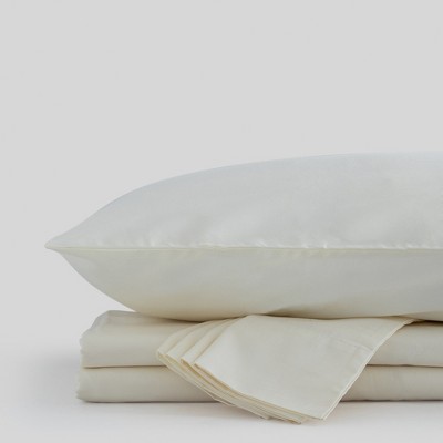 Fabdreams 300 Thread Count Certified Organic Cotton Percale Sheet Set