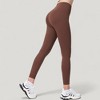 Anna-Kaci Active Women's High Waist Full Length Seamless Leggings with Contoured Fit - 3 of 4