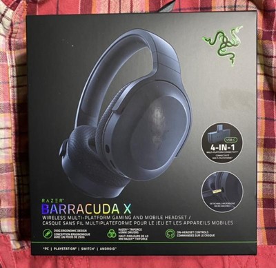 Razer Barracuda X - Casque de Jeu sans Fil pour PC, Playstation, Nintendo  Switch, Android (Casque léger de 250 g, Haut-parleurs de 4 - Cdiscount TV  Son Photo