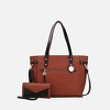 MKF Collection Andrys Vegan Leather Women's Tote Bag and Wallet by Mia K - 2 of 4
