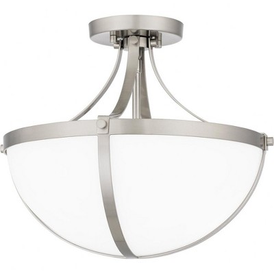Quoizel Lighting Antebellum 2 - Light Semi-Flush Mount in  Brushed Nickel