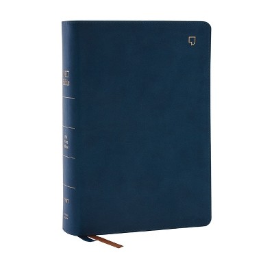 Net Bible, Full-Notes Edition, Leathersoft, Teal, Indexed, Comfort Print - by  Thomas Nelson (Leather Bound)
