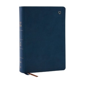 Net Bible, Full-Notes Edition, Leathersoft, Teal, Indexed, Comfort Print - by  Thomas Nelson (Leather Bound) - 1 of 1