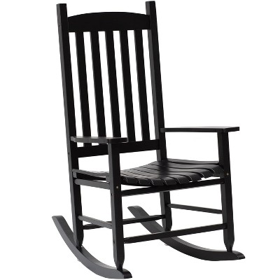 FDW Outdoor Rocking Chair Patio Rocking Chair Porch Rocking With High Back for Porch Garden