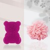 Unique Bargains Soft Silicone Body Scrubber Sensory Brushes 1 Pc - 4 of 4
