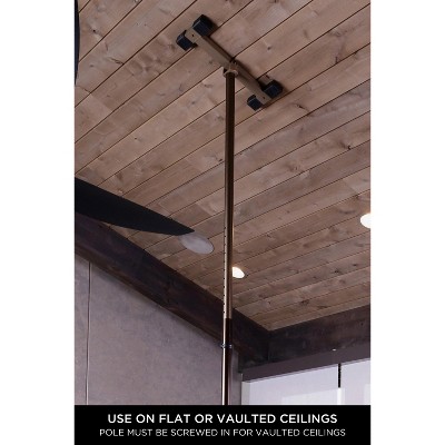 Deep Bronze Adjustable Metal Safety Grab Bar Pole