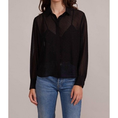 Women's Rana Embellished Button Down Blouse - LUCY PARIS