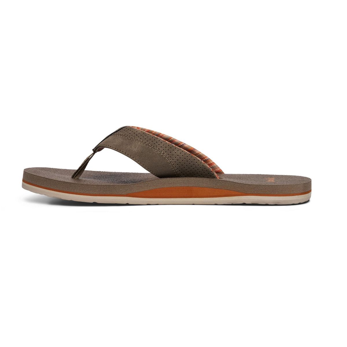 Sanuk Men's Beer Cozy IV Memory Foam Flip Flop Sandals - thumbnail 9