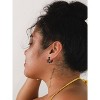 Huggie Hoop Spike Heart Earrings, Gothic Punk Grunge Emo Y2k Earrings, Goth Jewelry, Christmas Jewelry Gift for Women - 4 of 4