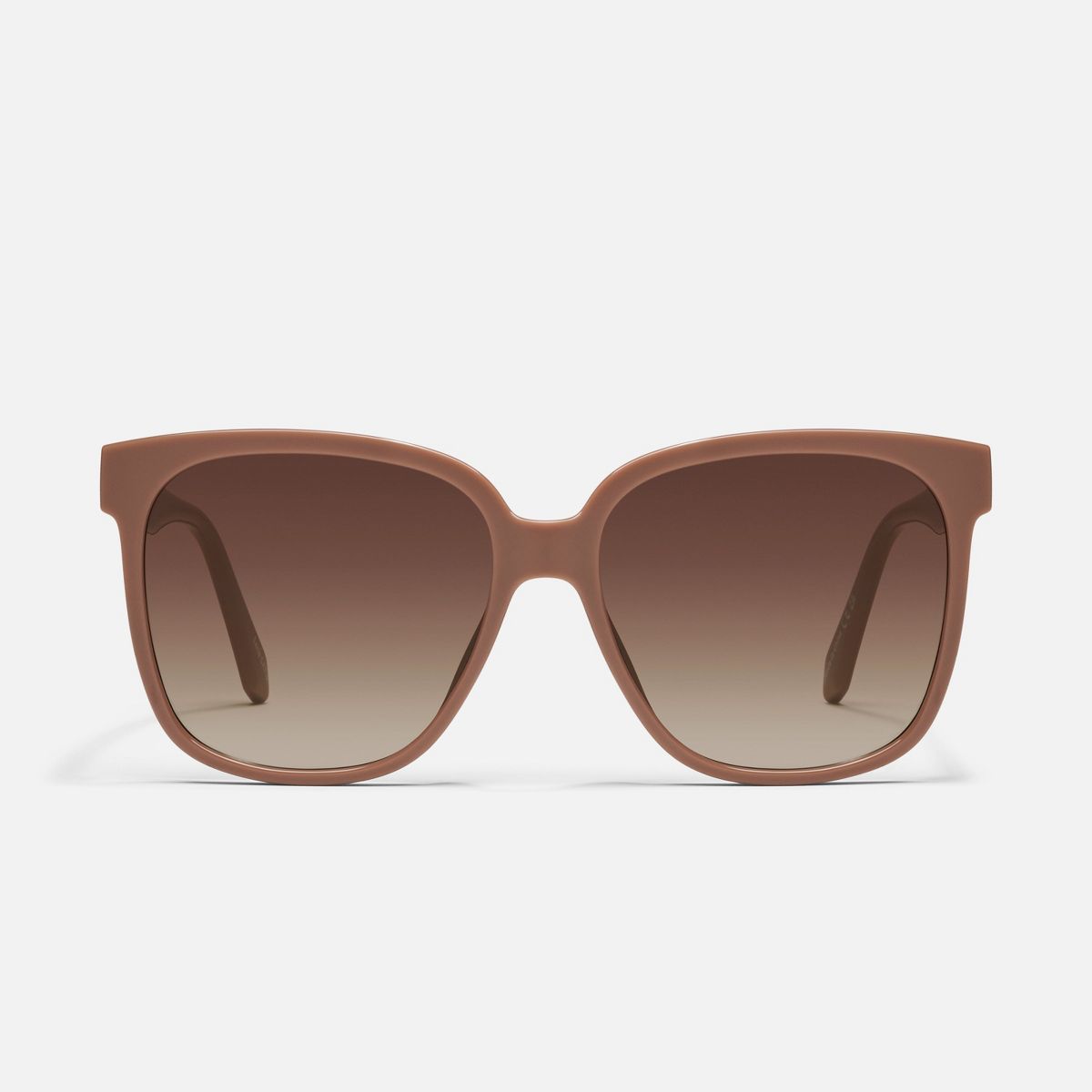 QUAY Womens Wide Awake Square Sunglasses