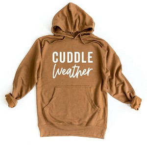 Simply Sage Market Women's Graphic Hoodie Cuddle Weather - 1 of 2