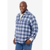 KingSize Brawny Zip Up Shirt Jacket - 4 of 4