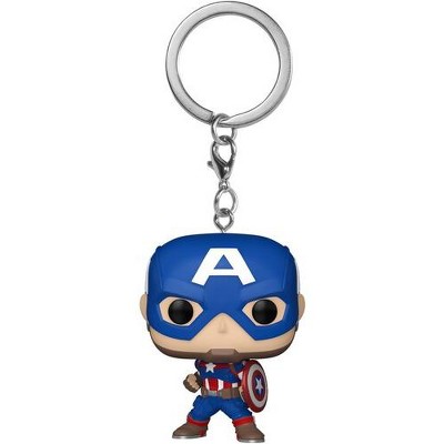 Funko - FUNKO POP! Keychain: Marvel New Classics - Captain America