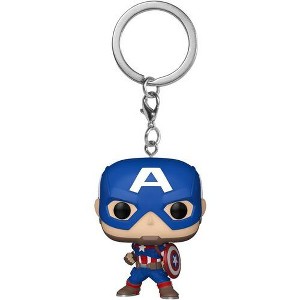 Funko - FUNKO POP! Keychain: Marvel New Classics - Captain America - 1 of 2