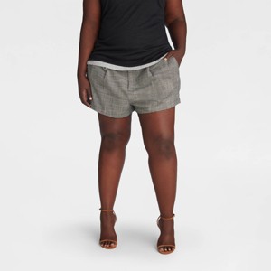 KBB by KAHLANA Women's Low-Rise 'The Micro Shorts' - Dark Gray