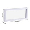Unique Bargains ABS frames and TPU film 3D Jewelry Box with Base - 2 of 4