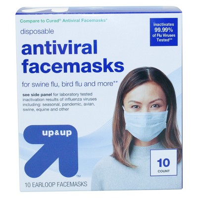 Download Anti Viral Face Mask 10ct Up Up Target Inventory Checker Brickseek PSD Mockup Templates