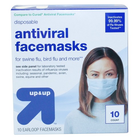 Anti Viral Face Mask 10ct Up Up Target Images, Photos, Reviews