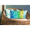 Liora Manne Visions III Geometric Indoor/Outdoor Pillow.. - 2 of 2