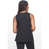 Expert Brand USA-Made Women's MoCA™ Cotton Blend Front Tie Tank Top - 4 of 4