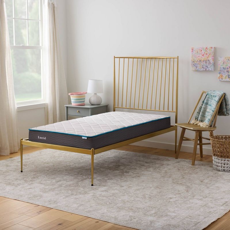 Lucid Comfort Collection 7" Innerspring Mattress, 3 of 15