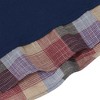 WhizMax Women's Long Sleeve Contrast Collared Shirts Patchwork Work Blouse Tunics Tops - 4 of 4