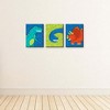 Big Dot of Happiness Roar Dinosaur - Dino Mite T-Rex Nursery Wall Art and Kids Room Decorations - Gift Ideas - 7.5 x 10 inches - Set of 3 Prints - 3 of 4