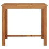 vidaXL Garden Bar Table Natural Wood Solid Acacia Wood 47.2x23.6x41.3 in - 3 of 4