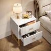 Hommoo Striped 2-Drawer Nightstand - 3 of 4