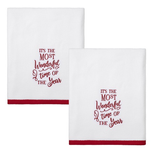 Tis The Season Christmas Tea Towels 2 Pack